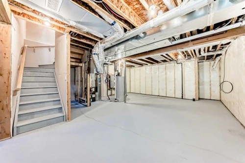 82 Magnolia Court Se, Calgary, AB - Indoor Photo Showing Basement