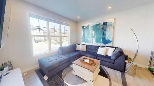 115 Magnolia Drive Se, Calgary, AB - Indoor Photo Showing Living Room