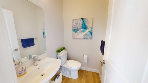 115 Magnolia Drive Se, Calgary, AB - Indoor Photo Showing Bathroom