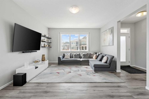 171 Carringham Road Nw, Calgary, AB - Indoor Photo Showing Living Room