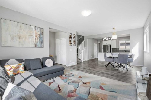171 Carringham Road Nw, Calgary, AB - Indoor Photo Showing Living Room