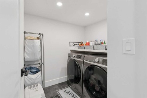 691 Brookpark Drive Sw, Calgary, AB - Indoor Photo Showing Laundry Room