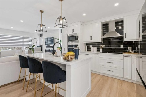 691 Brookpark Drive Sw, Calgary, AB - Indoor Photo Showing Kitchen With Upgraded Kitchen