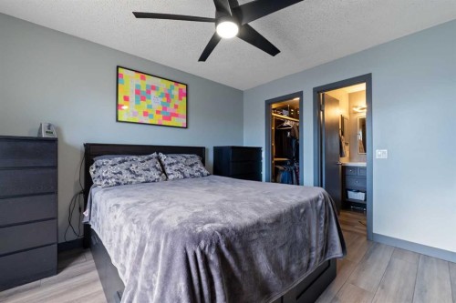 11 Woodside Circle, Airdrie, AB - Indoor Photo Showing Bedroom