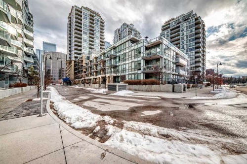 110-51 Waterfront Mews Sw, Calgary, AB - Outdoor With Facade