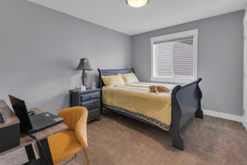 1112 Iron Landing Way, Crossfield, AB - Indoor Photo Showing Bedroom
