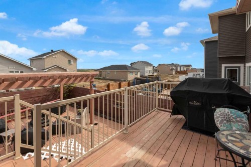 1112 Iron Landing Way, Crossfield, AB - Outdoor With Deck Patio Veranda With Exterior