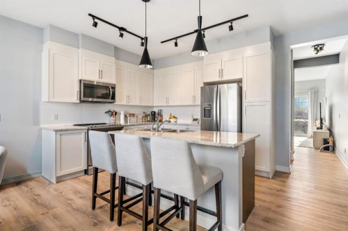 247 Sage Hill Grove Nw, Calgary, AB - Indoor Photo Showing Kitchen With Double Sink