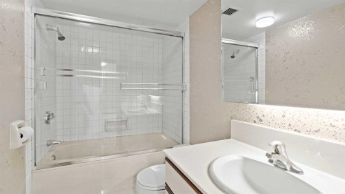 1002A-500 Eau Claire Avenue Sw, Calgary, AB - Indoor Photo Showing Bathroom