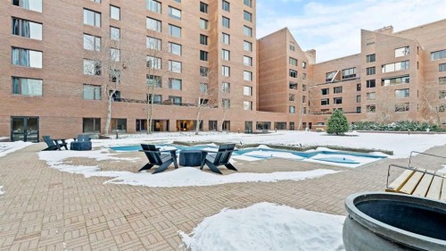 1002A-500 Eau Claire Avenue Sw, Calgary, AB - Outdoor