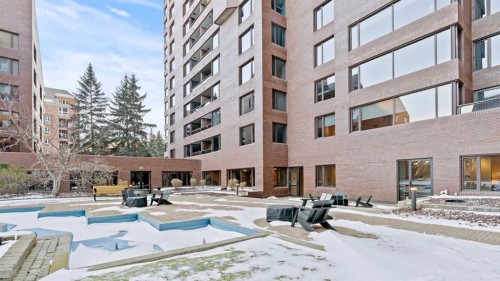 1002A-500 Eau Claire Avenue Sw, Calgary, AB - Outdoor