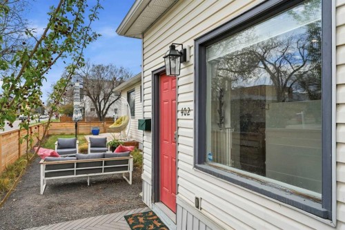 402 8A Street Ne, Calgary, AB - Outdoor With Deck Patio Veranda