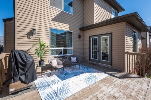 69 Morningside Circle Sw, Airdrie, AB - Outdoor With Deck Patio Veranda With Exterior