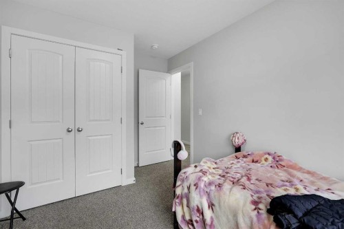 32 Seton Row Se, Calgary, AB - Indoor Photo Showing Bedroom