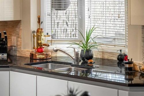 91 Sun Valley Drive Se, Calgary, AB - Indoor Photo Showing Kitchen With Double Sink