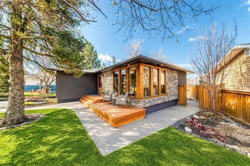 51 Foxwell Road Se, Calgary, AB - Outdoor With Deck Patio Veranda