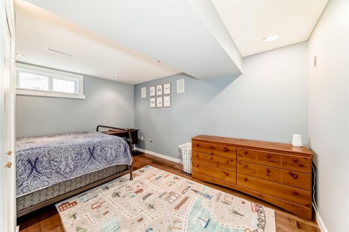 51 Foxwell Road Se, Calgary, AB - Indoor Photo Showing Bedroom