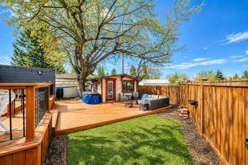 51 Foxwell Road Se, Calgary, AB - Outdoor With Deck Patio Veranda