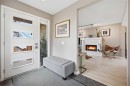 2712 22 Street Sw, Calgary, AB  - Indoor With Fireplace 