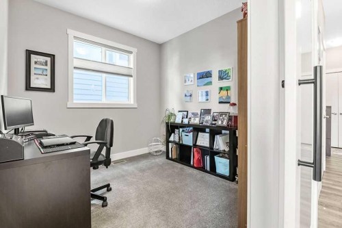 75 Sundown Way, Cochrane, AB - Indoor Photo Showing Office