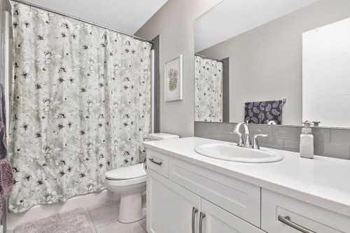 75 Sundown Way, Cochrane, AB - Indoor Photo Showing Bathroom