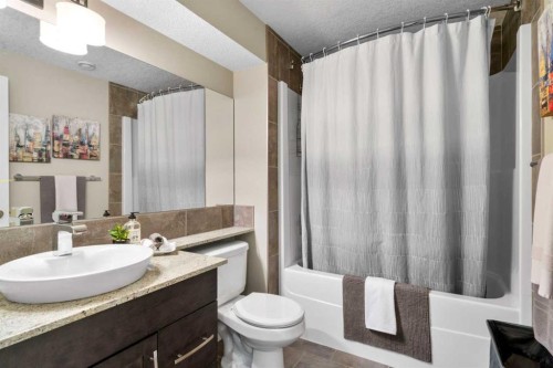 809 Canoe Green Sw, Airdrie, AB - Indoor Photo Showing Bathroom