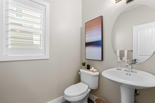 809 Canoe Green Sw, Airdrie, AB - Indoor Photo Showing Bathroom