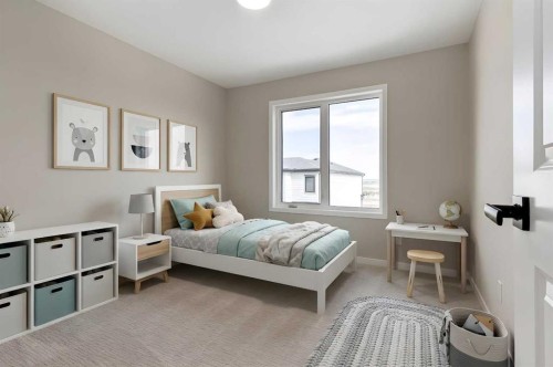 26 Alpine Gardens Sw, Calgary, AB - Indoor Photo Showing Bedroom
