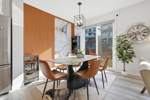 260 Lucas Way Nw, Calgary, AB - Indoor Photo Showing Dining Room
