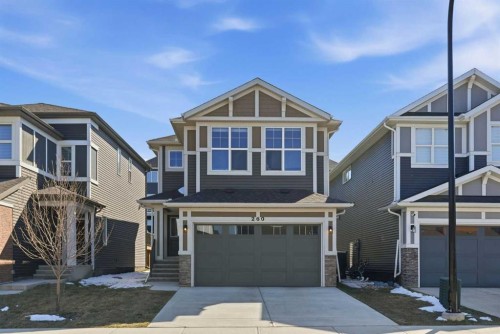 260 Lucas Way Nw, Calgary, AB - Outdoor With Facade