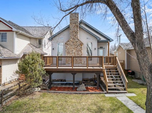 14700 Mt Mckenzie Drive Se, Calgary, AB - Outdoor With Deck Patio Veranda