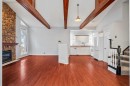 14700 Mt Mckenzie Drive Se, Calgary, AB  - Indoor With Fireplace 