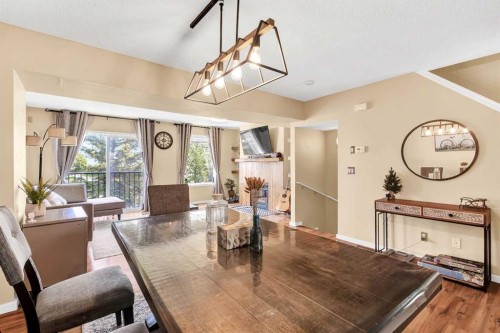 3-200 Hidden Hills Terrace Nw, Calgary, AB - Indoor Photo Showing Dining Room