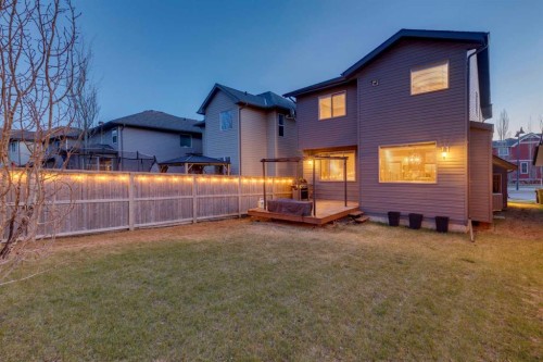 676 Auburn Bay Boulevard Se, Calgary, AB - Outdoor With Deck Patio Veranda