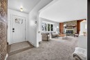 1232 40 Avenue Nw, Calgary, AB  - Indoor With Fireplace 