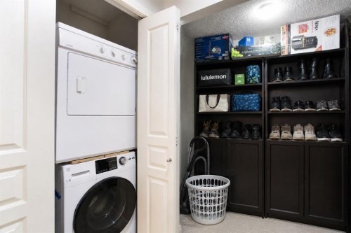 216-5115 Richard Road Sw, Calgary, AB - Indoor Photo Showing Laundry Room