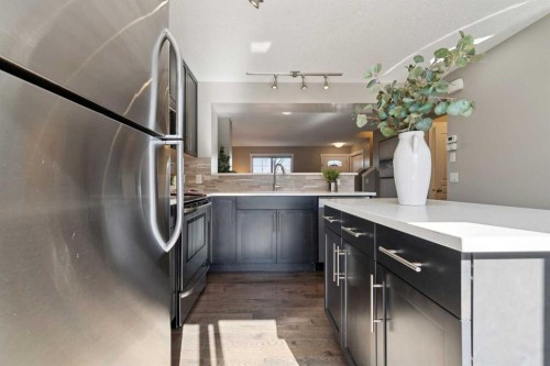 420 Mckenzie Towne Square Se, Calgary, AB - Indoor Photo Showing Kitchen With Upgraded Kitchen
