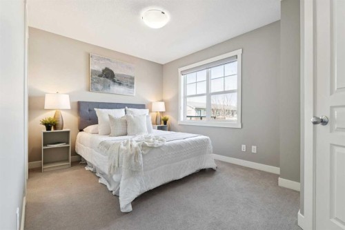 420 Mckenzie Towne Square Se, Calgary, AB - Indoor Photo Showing Bedroom