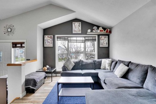 4 Martin Crossing Bay Ne, Calgary, AB - Indoor Photo Showing Living Room