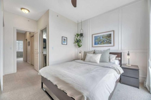 13-148 Rockyledge View Nw, Calgary, AB - Indoor Photo Showing Bedroom