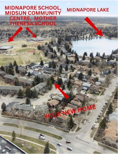 48 Midpark Gardens Se, Calgary, AB - Outdoor With Body Of Water With View