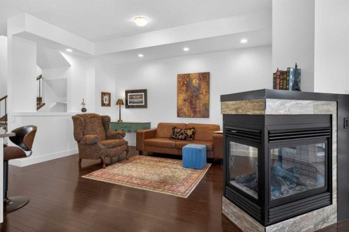 4619 84 Street Nw, Calgary, AB - Indoor With Fireplace