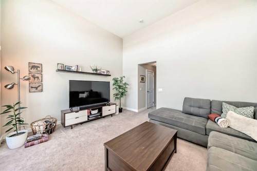 154 Sage Hill Grove Nw, Calgary, AB - Indoor Photo Showing Living Room