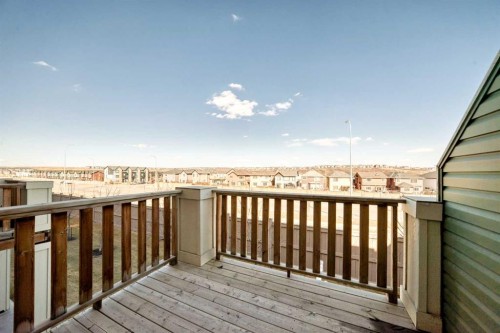 154 Sage Hill Grove Nw, Calgary, AB - Outdoor With Balcony With Deck Patio Veranda With Exterior