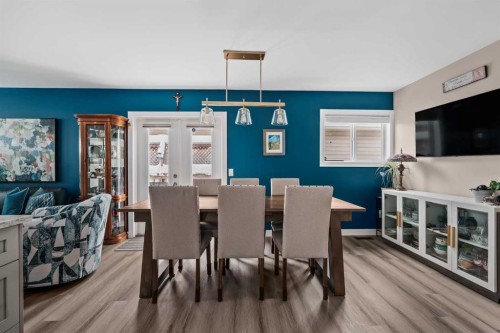 60 Hunterhorn Crescent Ne, Calgary, AB - Indoor Photo Showing Dining Room