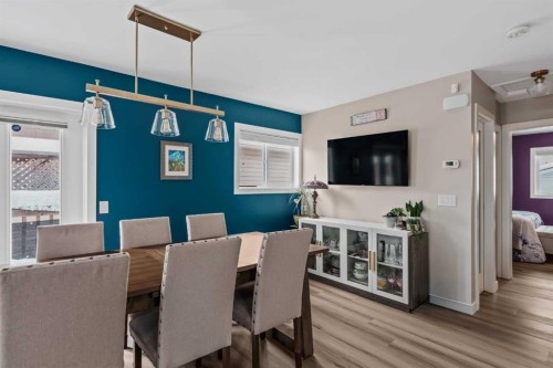 60 Hunterhorn Crescent Ne, Calgary, AB - Indoor Photo Showing Dining Room