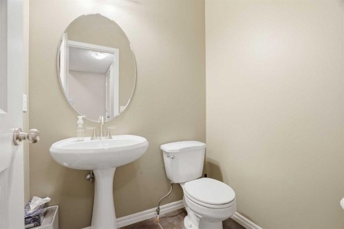 202 New Brighton Manor Se, Calgary, AB - Indoor Photo Showing Bathroom