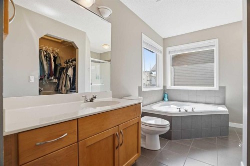 202 New Brighton Manor Se, Calgary, AB - Indoor Photo Showing Bathroom