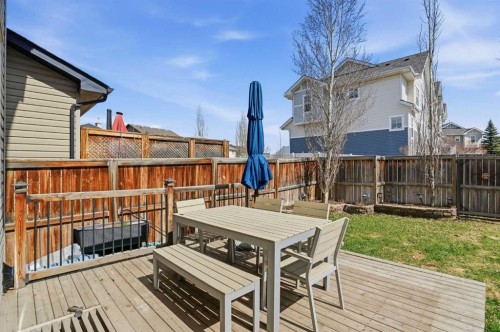 202 New Brighton Manor Se, Calgary, AB - Outdoor With Deck Patio Veranda With Exterior