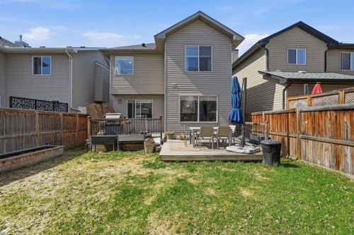202 New Brighton Manor Se, Calgary, AB - Outdoor With Deck Patio Veranda With Exterior